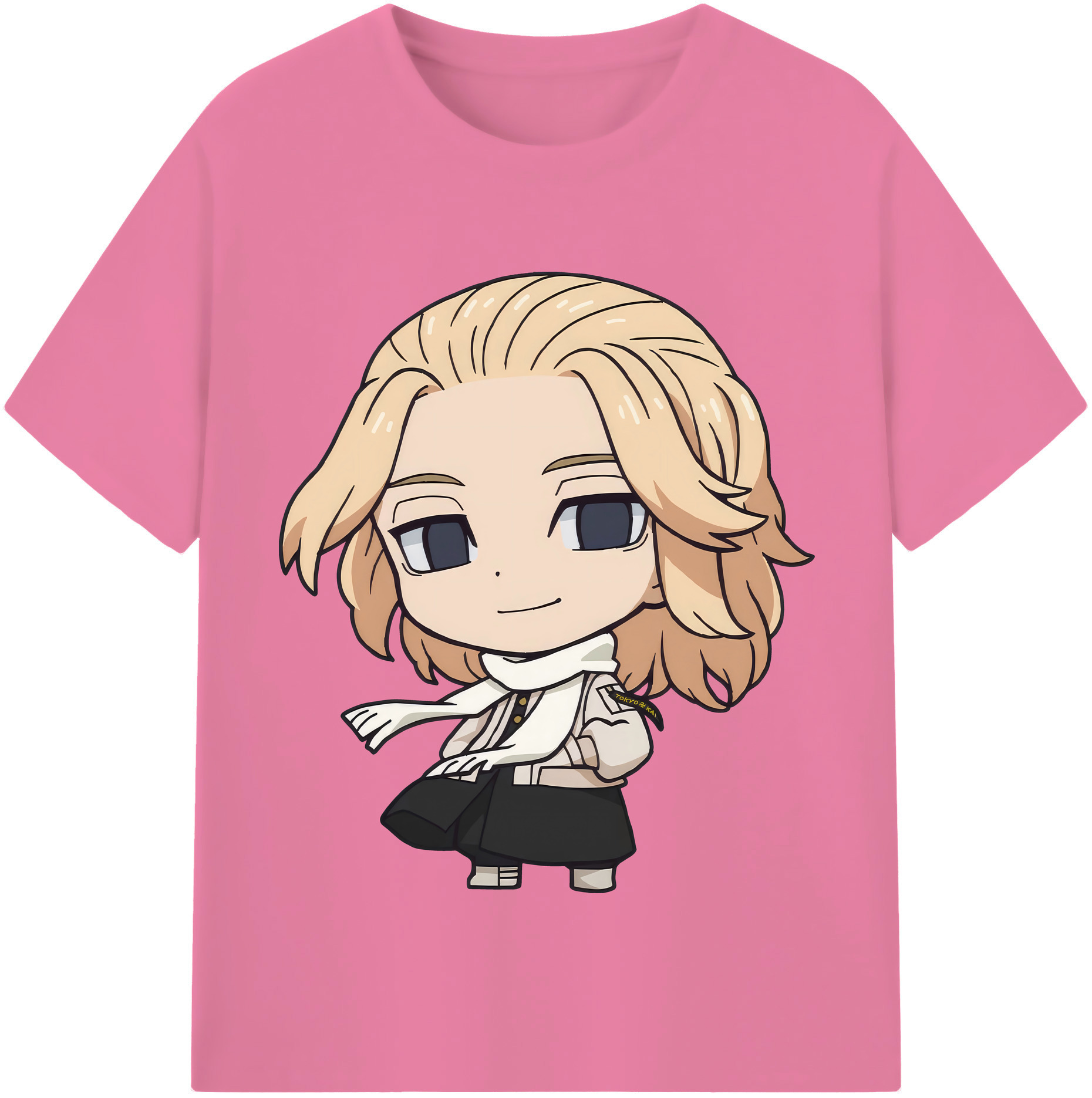 （画像用） 東京リベンジャーズ Tokyo Revengers 綿100％半袖Tシャツ（フロントプリント）